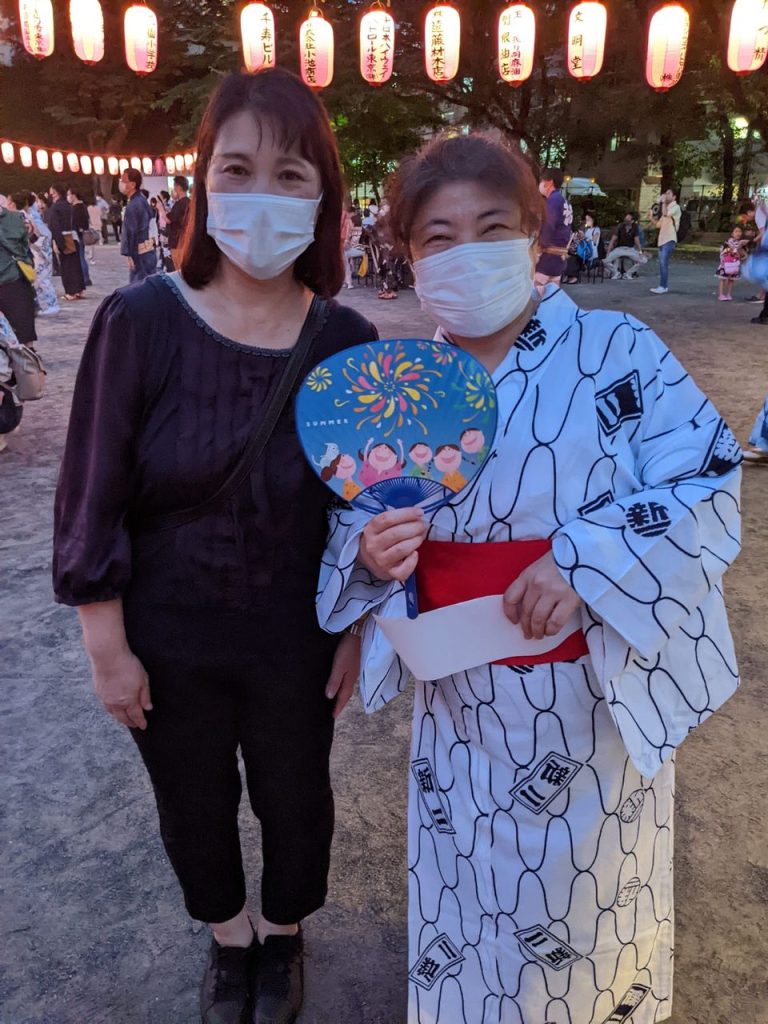 花園町会主催の納涼盆踊り大会